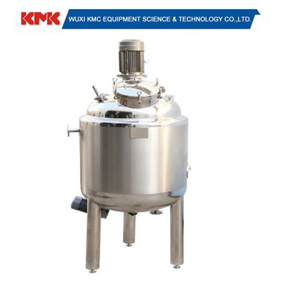 Double jacket mixing tank